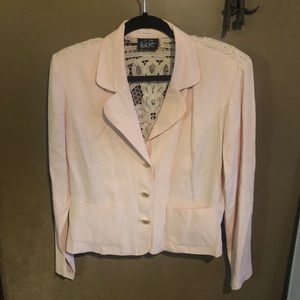 Soft Pink Vintage Blazer